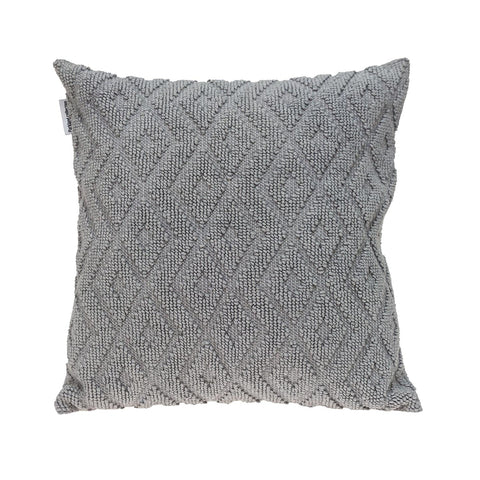 Parkland Collection Sorrel Transitional Gray 18" x 18" Throw Pillow