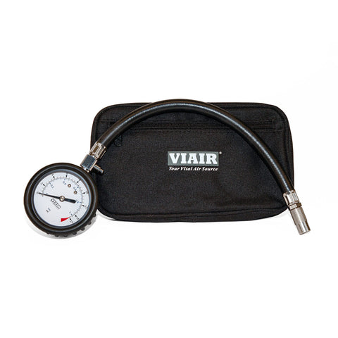 VIAIR 2.5" Tire Pressure Gauge with Hose, 0-15 PSI Range, P/N 90059