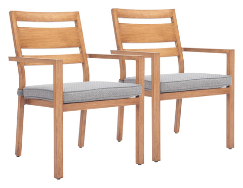 Zuo Rader Dining Chair (Set of 2) Natural
