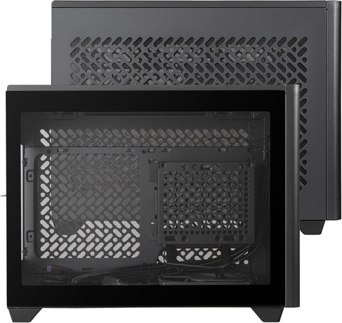 Cooler Master NR200P V2 Mini-ITX PC Case Ready, Top-Mount 280mm AIO, 357mm Vertical GPU Mount, Designed Ready Nvidia RTX 5090 | AMD RX 9070 XT, SFX PSU – Ready to Install, Tempered Glass, DIY