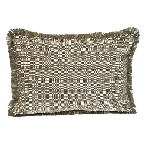 Parkland Collection Transitional Stripes Green 14" x 20" Pillow