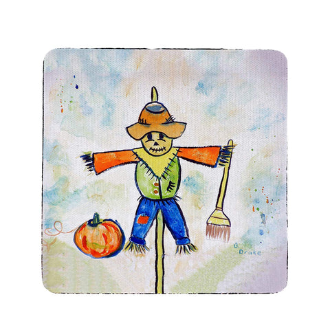Betsy Drake Scarecrow Coaster Set of 4