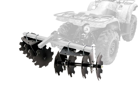 Black Boar Camco ATV/UTV Disc Harrow Implement | Specifically Designed to Thoroughly Break up Tough Ground | (66001)