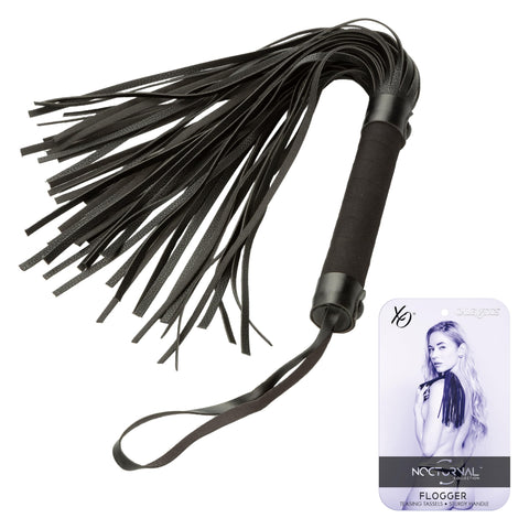 CalExotics Nocturnal Collection Flogger Spanking Sex, Perfect Bondage Gear & Accessories and BDSM Toys - SE-2678-40-1