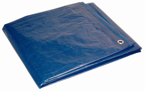 Dry Top 1216 Medium Duty Tarp, 12x16 Feet, Blue