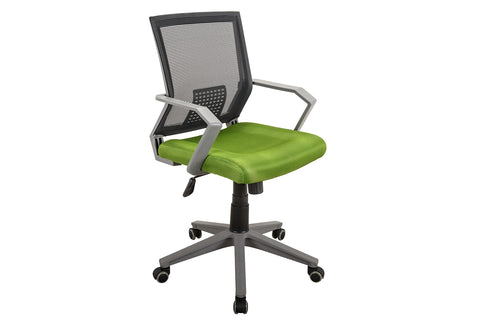 Techni Mobili Rolling Mesh Office Task Chair w/ Arms and Wheels