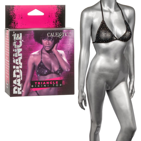 CalExotics Radiance Standard Size Triangle Bikini Top Black
