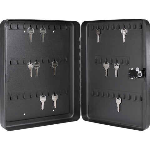Barska Wall Mount 57 Position Key Cabinet with Combination Code – Steel Locking Key Organizer Box for Home, Office, Business, Rental Property, and Commercial Use