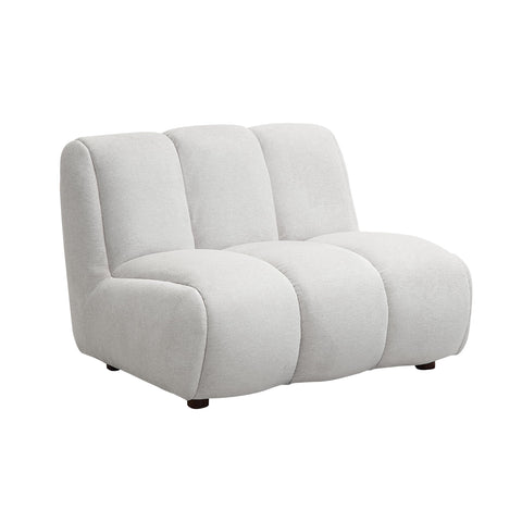 Manilla Chair Ivory White Linen
