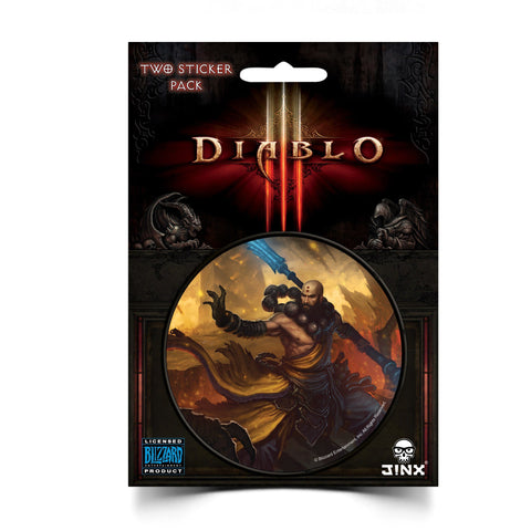 JINX Diablo III Monk Class Sticker, Multi-Colored, 3"