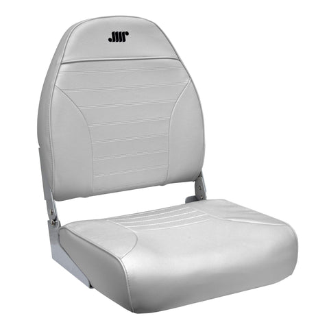 Wise 8WD588PLS-717 Standard High Back Boat Seat, Grey