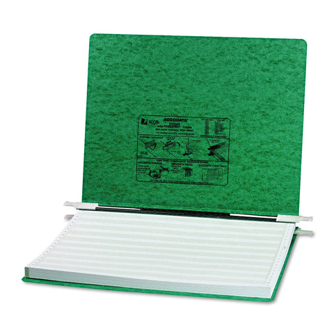 ACCO 14 7/8 x 11 Inches Presstex Hanging Data Binders (ACC54076), Dark Green