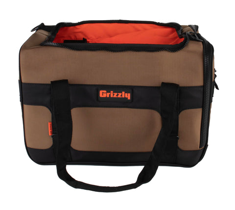 Grizzly Duffle 40 | Heavy-Duty Construction | Water-Resistant Base | 40L Capacity | Large Storage Pocket | Tan