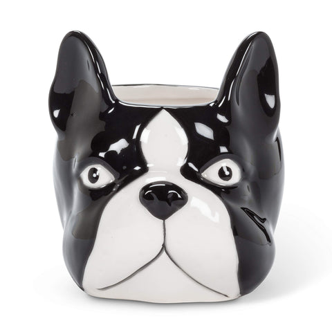 Abbott Collection Large Dog Head Planter