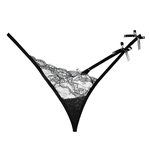 Allure Pixie Panty - One Size - Black