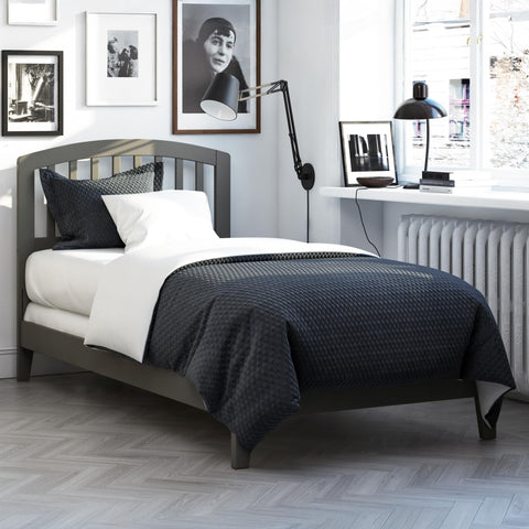 AFI, Richmond Twin XL Foundation Bed, Grey