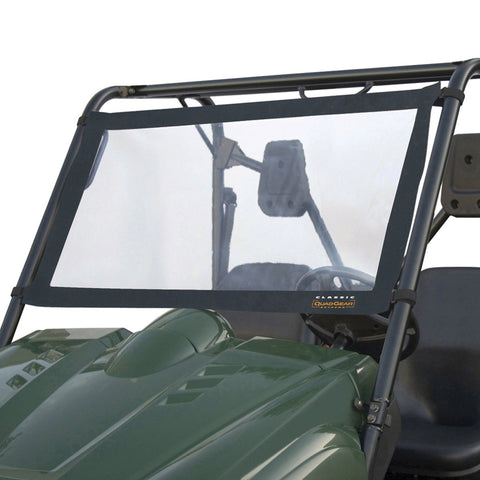 Classic Accessories QuadGear UTV Front/Rear Windshield, Fits Polaris Ranger '02 - '08 models, Black