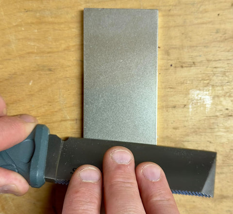 Diamond Machining Technology (DMT) D6EF Dia-Sharp 2-Sided Diamond Sharpening Stone Bench Plane, Fine/Coarse, 6 Inch, Gray