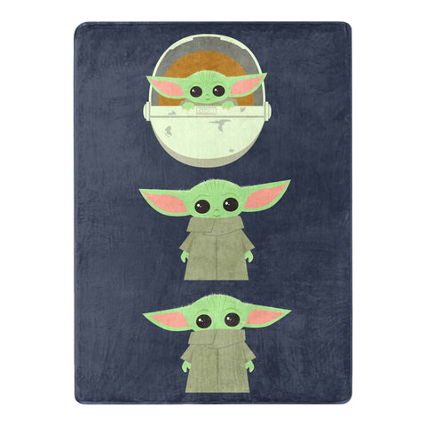 Northwest Star Wars - The Mandalorian Silk Touch Throw Blanket, 46" x 60", Expressions