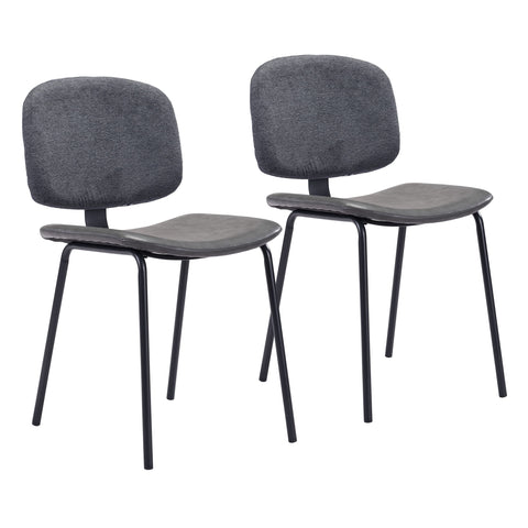 Worcester Dining Chair (Set of 2) Gray