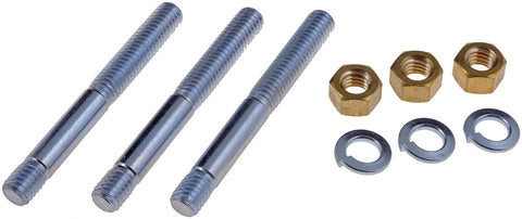 Dorman 03106 Front Exhaust Stud Kit - 3/8-16 x 3-5/16 In. Compatible with Select Models