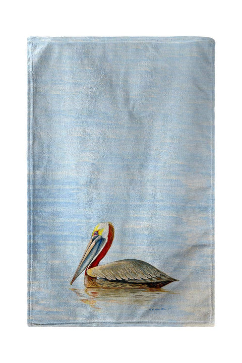 Betsy Drake Summer Pelican Kitchen Towel