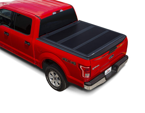 LEER HF350M 3-Panel Folding Tonneau Cover, Fits 2017-2026 Ford Super Duty with 6'9" Truck Bed