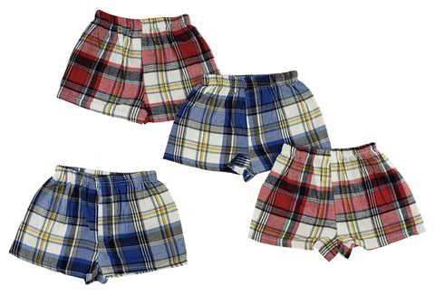 bambini Infant Boxer Shorts - 4 Pc Set