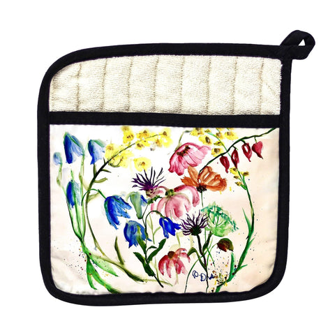 Garden Colors Pot Holder - 9x9