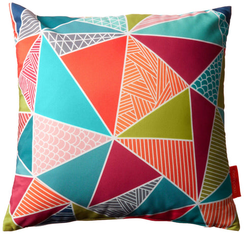 Modway Outdoor Indoor All Weather Patio Throw Pillow in Mosaic