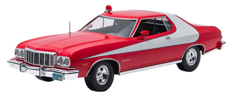 Greenlight 1976 Ford Gran Torino Starsky and Hutch (TV Series 1975-79) 1/18 Diecast Model Car