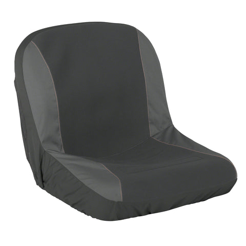 Classic Accessories Neoprene Paneled Tractor Seat Cover, Fits Seats 17" - 19" H, Large