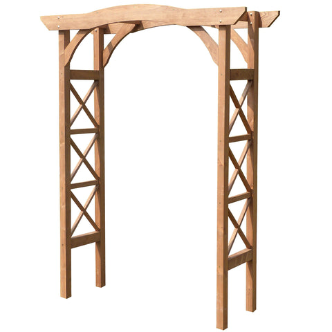 Northbeam Venice Arbor, Perfect for Pathways, Wedding Decor, Christmas Decoration, Vine Climber for Backyard Garden