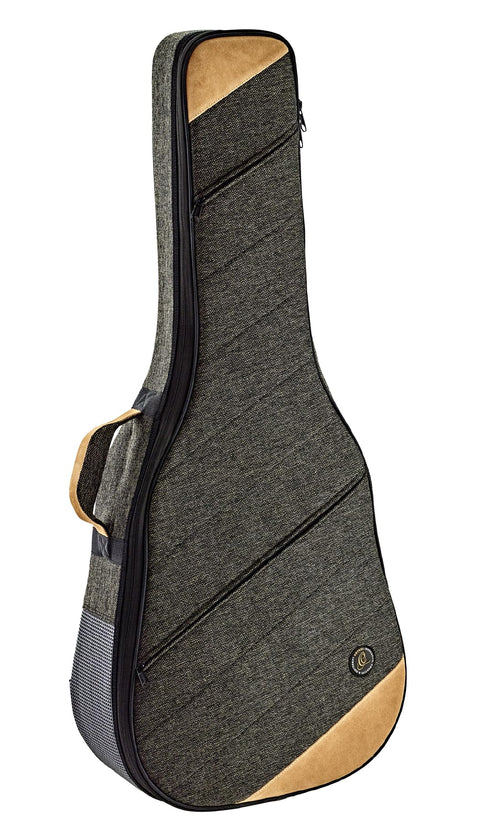 Ortega Guitars Acoustic Dreadnought Guitar Case-22 mm Soft Padding w/Hardened Frame (OSOCADN-MO)