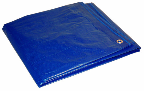 Dry Top 4060 Medium Duty Tarp, 40x60 Feet, Blue