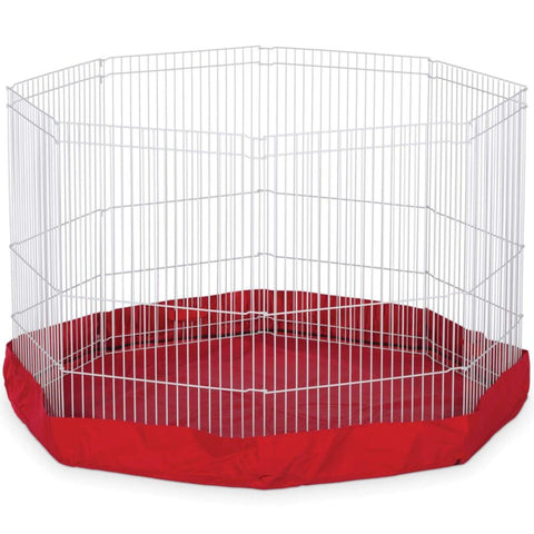 Prevue Pet Products SPV40097 Mat/Cover for 8-Panel Play Pen, Red