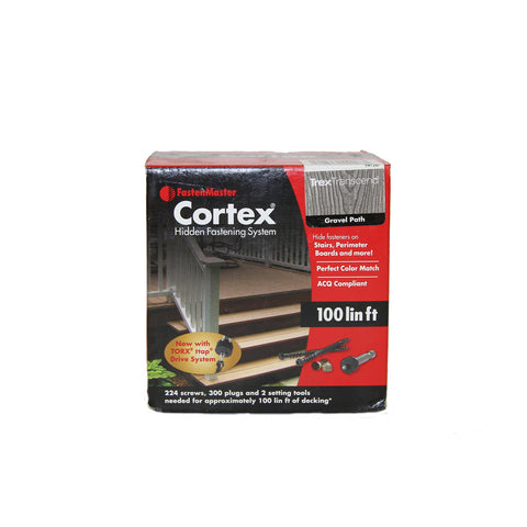 FastenMaster Cortex Hidden Fasteners -Trex Transcend - Gravel Path - 100 Lin.ft