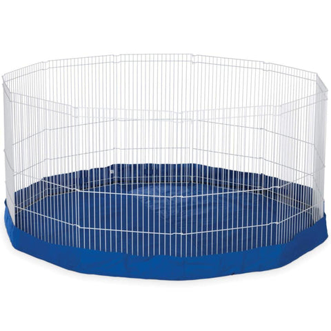 Prevue Pet Products SPV40098 Mat/Cover for 11-Panel Play Pen, Blue