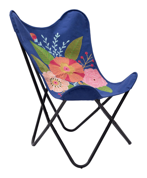 Zuo Marsa Accent Chair Multicolor, Multicolor Accent Chair, Modern Style, Textured Weave, Powder Coated Iron Leg, Iron, Indoor Living, 26" W x 25.2" D x 35" H, Non-Stackable