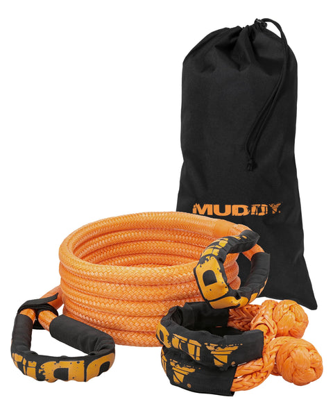 Muddy 30' Kinetic Rope Kit/Orange