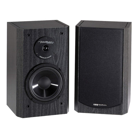 BIC America DV62SIB 175-Watt 2-Way 6.5-Inch Bookshelf and Surround Speakers (DV-62SIB)