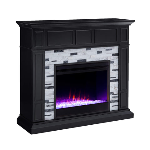 Drovling Marble Fireplace