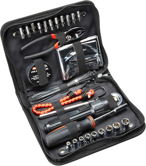 52 PC AUTOMOTIVE ZIPPERED TOOL SET