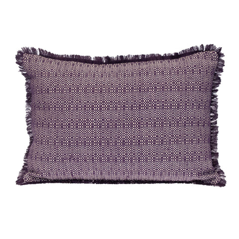 Parkland Collection Transitional Stripes Purple 14" x 20" Pillow