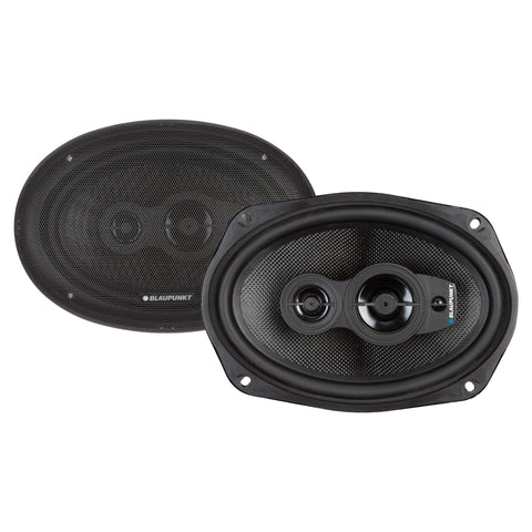 BLAUPUNKT BPSX6940 Car Speakers 6 x 9 inch 4-Way Car Audio Speaker Enhancer System 35 Watts Rms 70 Watts Peak