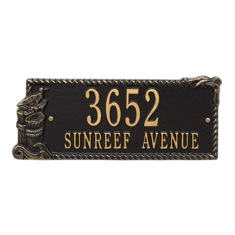 Personalized Seagull Rectangle Plaque