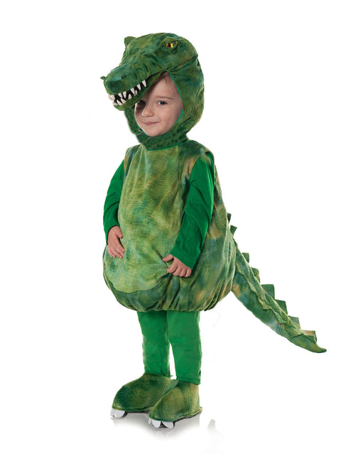Toddler's Alligator Plush Belly Babies Costume