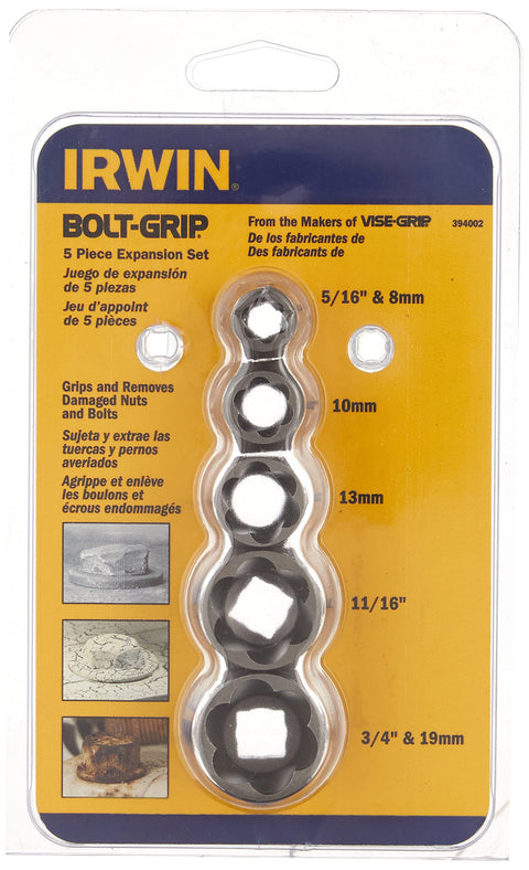 Irwin Tools IRWIN Bolt Extractor Set, 5-Piece (394002)