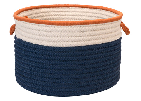 In The Band Storage Bins - Blue & Orange 18inch x18inch x12inch