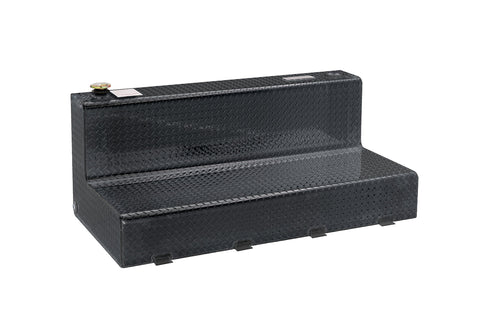Dee Zee DZ92756B (111 gallon) L-Shape Transfer Tank - Black Aluminum